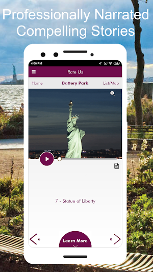 Statue Of Liberty Self-Guided Walking Audio Tour Screenshot 2