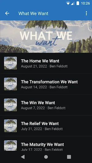 Cape Cod Church App Screenshot 1