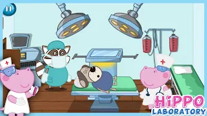 Hippo Doctor: Hospital Laboratory Screenshot 0