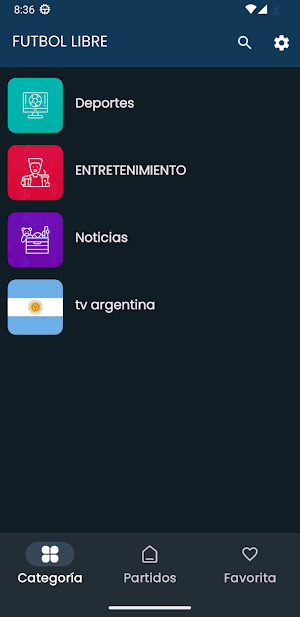 Fútbol - Libre Screenshot 3