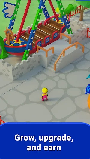 Awesome Theme Park : Idle Game Screenshot 1