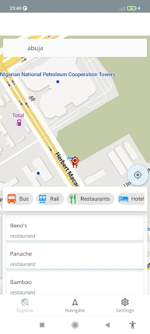 Abuja Nigeria Offline Map Screenshot 0