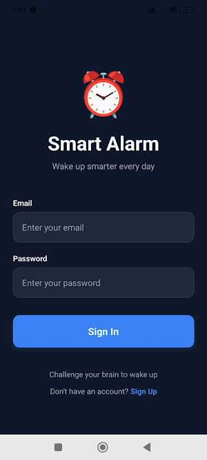 Smart Alarm Screenshot 0