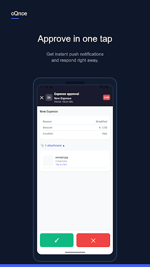 cQnce: Control the flow Screenshot 1