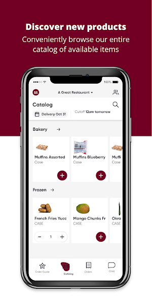 Kecks Food Svc Screenshot 1