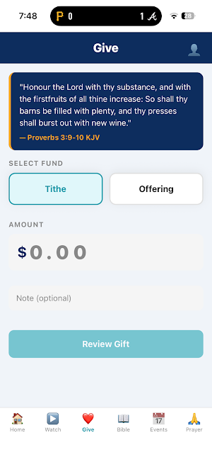 Living Water Church In Christ Screenshot 1