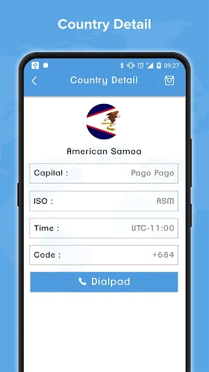 Country Code Number - International Dialing Code Screenshot 1