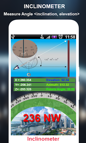Satelite Finder(Dish Align)&Land Area Calculator Screenshot 1