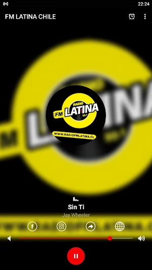 Radio FM Latina Chile Screenshot 2