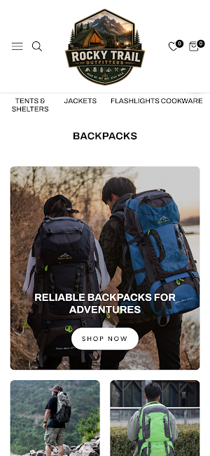 Rocky Trail Outfitters Screenshot 1