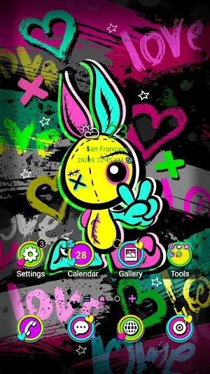 Sewn Voodoo Bunny - Wallpaper Screenshot 0