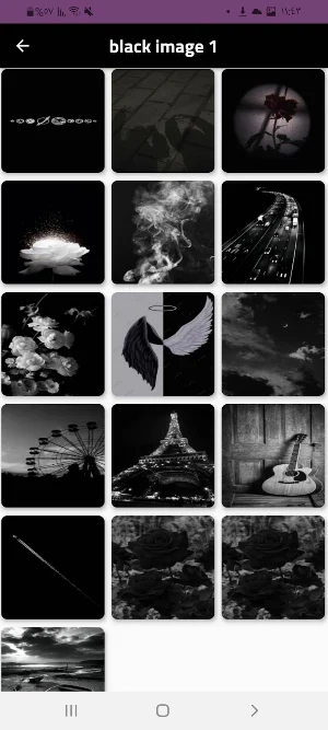black image Screenshot 1