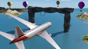 Take off Airplane Pilot Race Flight Simulator Screenshot 0