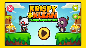 Krispy and klean panda adventu Screenshot 0