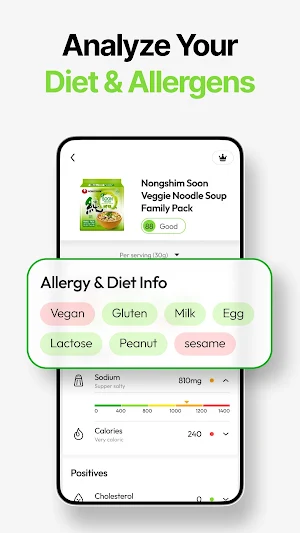 Food Scanner: AI Calorie Track Screenshot 3