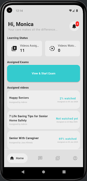 Compassionate Caregivers App Screenshot 0