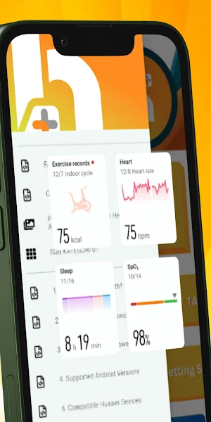 Huawei Health For Android Info Screenshot 1