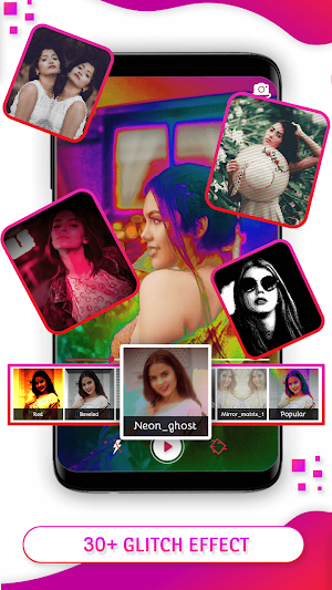 Glitch Video Effect : Photo &  Screenshot 2