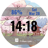 Sakura Garden Watch Face