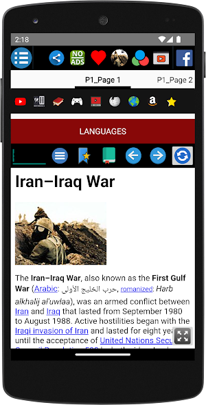 Iran–Iraq War - History Screenshot 1