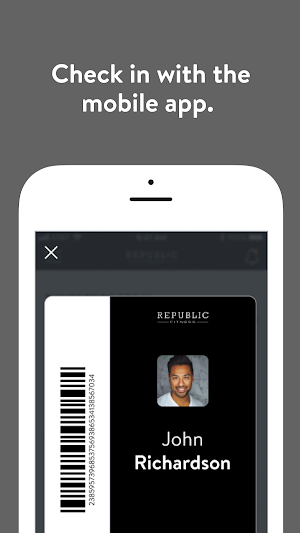 Republic Fitness Boston Screenshot 2