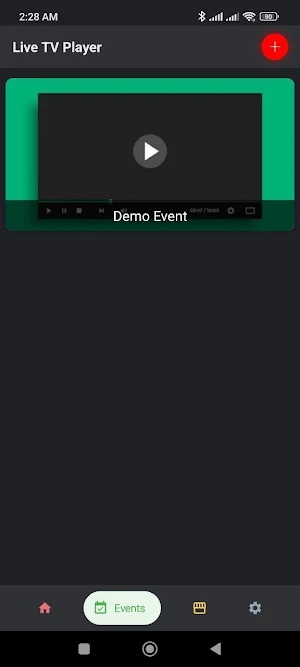 Live Mobarayat Video Player Screenshot 1