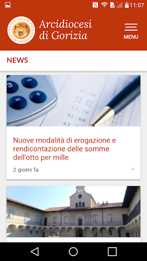 Arcidiocesi di Gorizia Screenshot 3