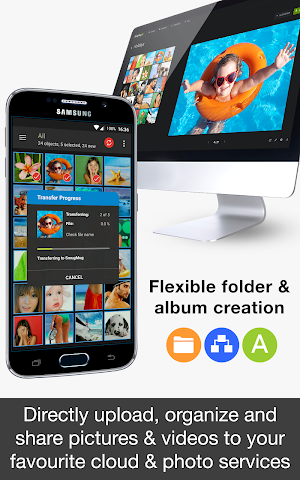 PhotoSync Cloud Add-On Screenshot 1