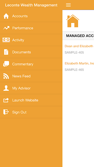 LeConte Wealth Management Screenshot 1