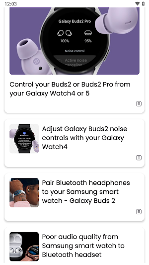 Galaxy Buds 2 App Hint Screenshot 1