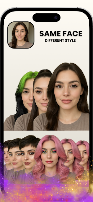 Hairstyle & Makeup - TryOn.my Screenshot 3