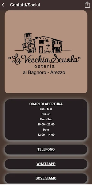 Osteria La Vecchia Scuola Screenshot 1