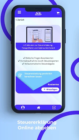Steuerhilfe-App Screenshot 1
