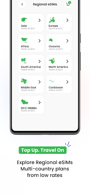 Smart eSIM – Travel Data Screenshot 2