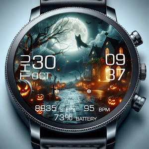 Key WF95 Evil Halloween Watch Screenshot 2