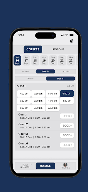 Rad Sports Dubai Screenshot 2