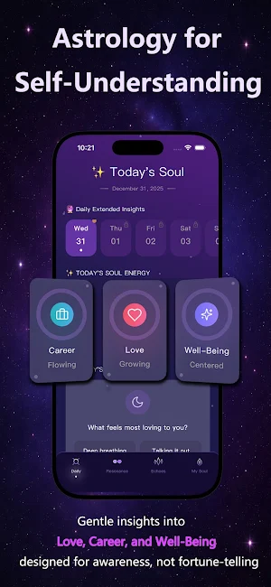 Noctaura: Personal Astrology Screenshot 0