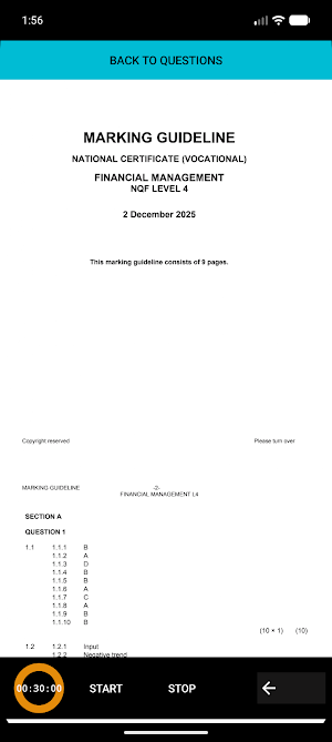 TVET NCV Financial Management Screenshot 3