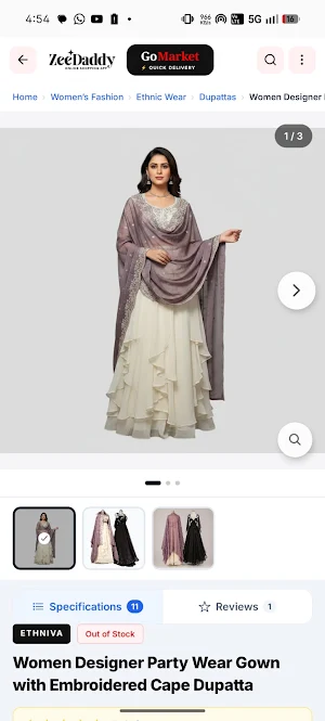 Zeedaddy Online Shopping App Screenshot 3