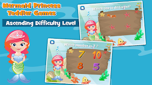 Mermaid Princess Toddler Games Screenshot 1