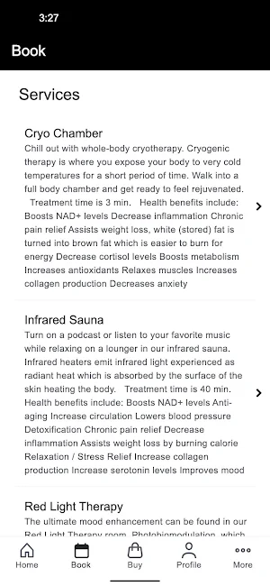 NAD Wellness Spa Screenshot 1