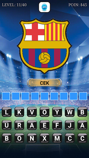Tebak Logo Sepak Bola Screenshot 3
