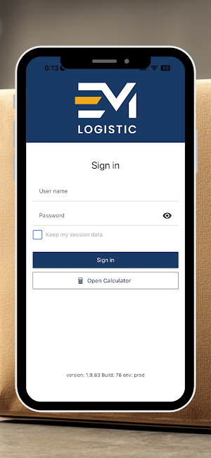 Eml Logistic HN Screenshot 0