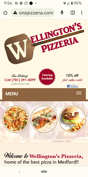 Wellington's Pizzeria Screenshot 2
