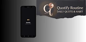 Quotify Routine: Quote & Habit Screenshot 0