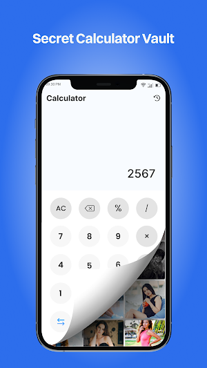 Calculator Vault Gallery Lock Screenshot 0