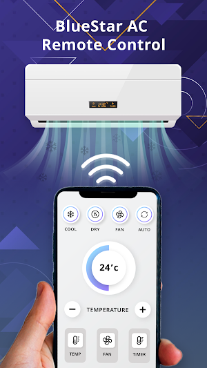 Remote for Bluestar AC Screenshot 0