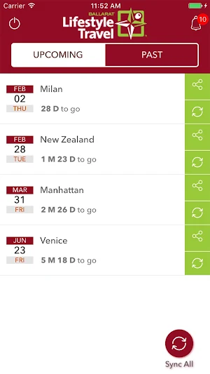 My Trips Screenshot 0