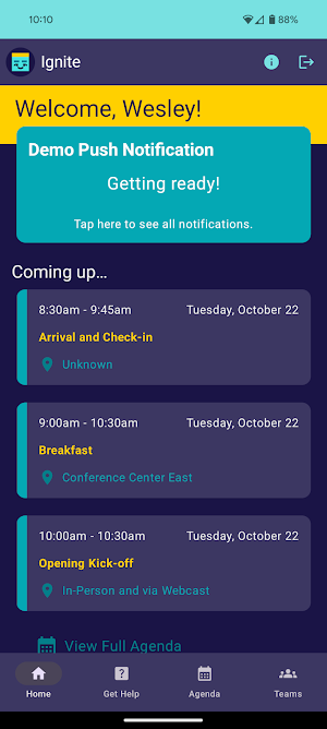 Ignite Mobile Screenshot 2