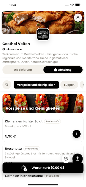 Gasthof Velten Screenshot 1
